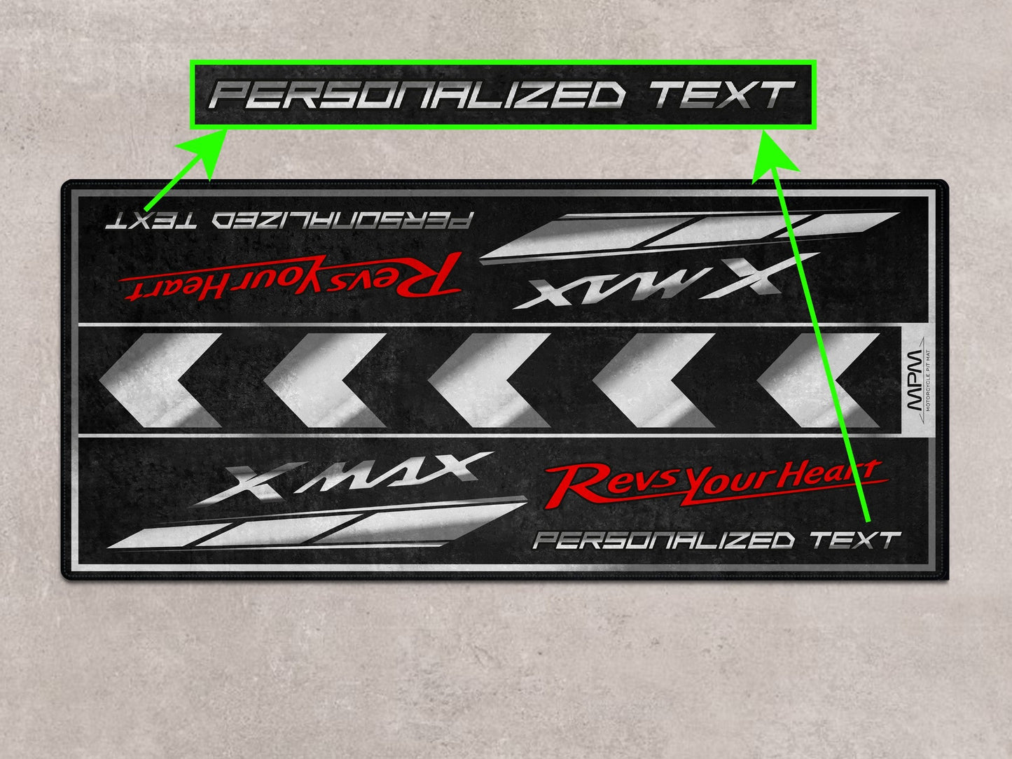 Designed Pit Mat for Yamaha Xmax Motorcycle - MM7124