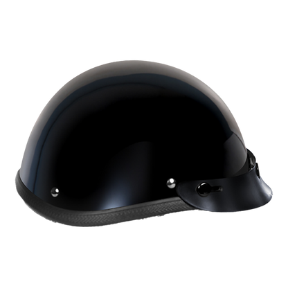 Novelty Smokey W/ Snaps- Hi-Gloss Black