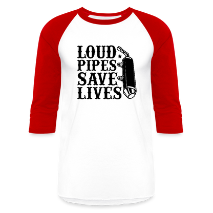 Baseball T-Shirt - white/red