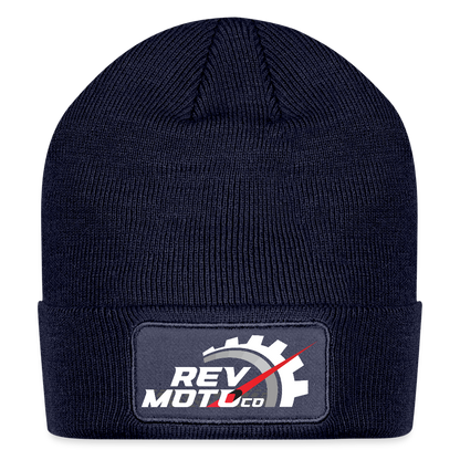 Patch Beanie - navy
