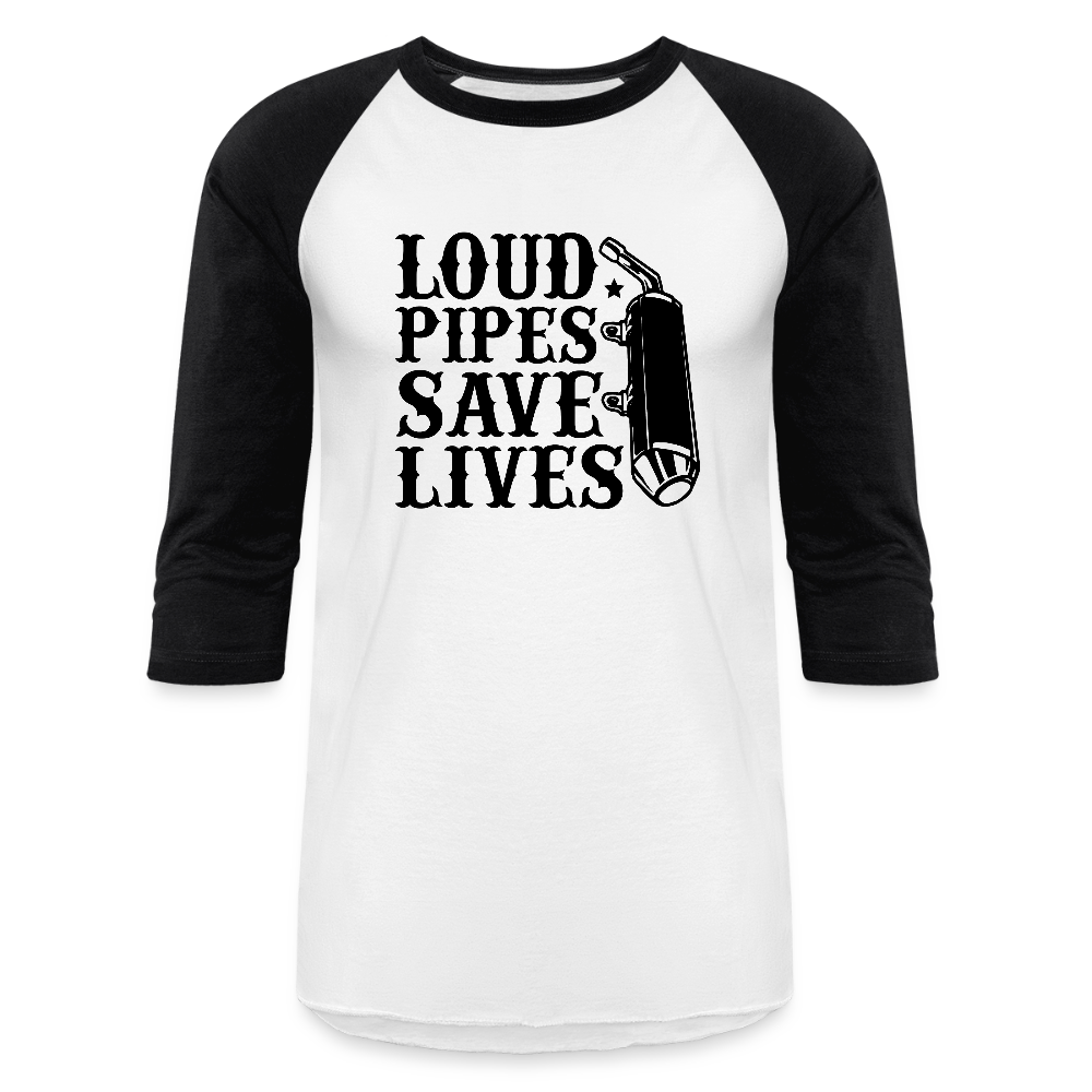 Baseball T-Shirt - white/black
