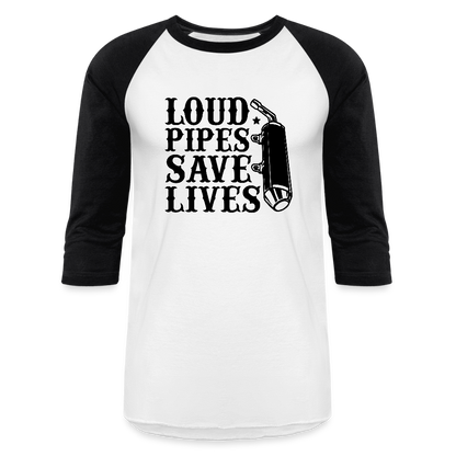 Baseball T-Shirt - white/black