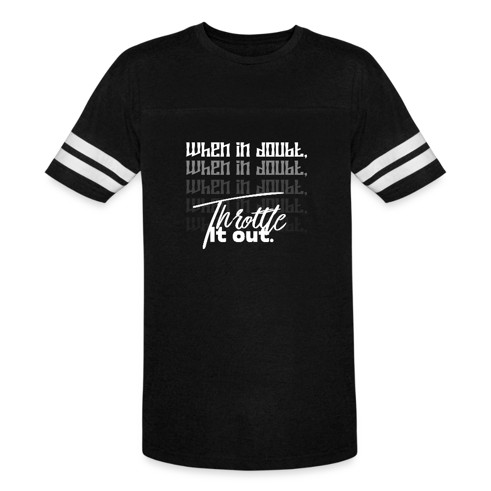 Vintage Sport T-Shirt - black/white