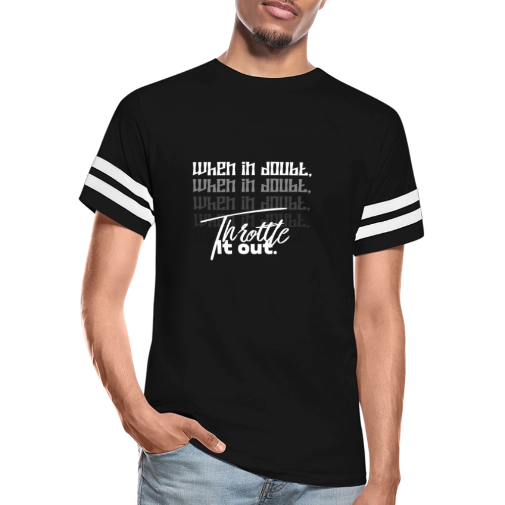 Vintage Sport T-Shirt - black/white