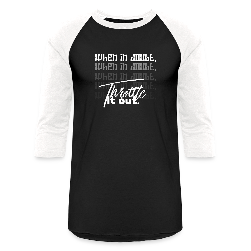 Baseball T-Shirt - black/white