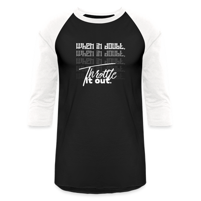 Baseball T-Shirt - black/white