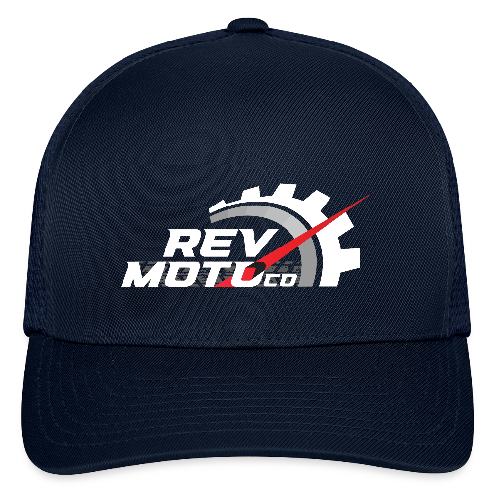 Flexfit Fitted Baseball Cap - navy