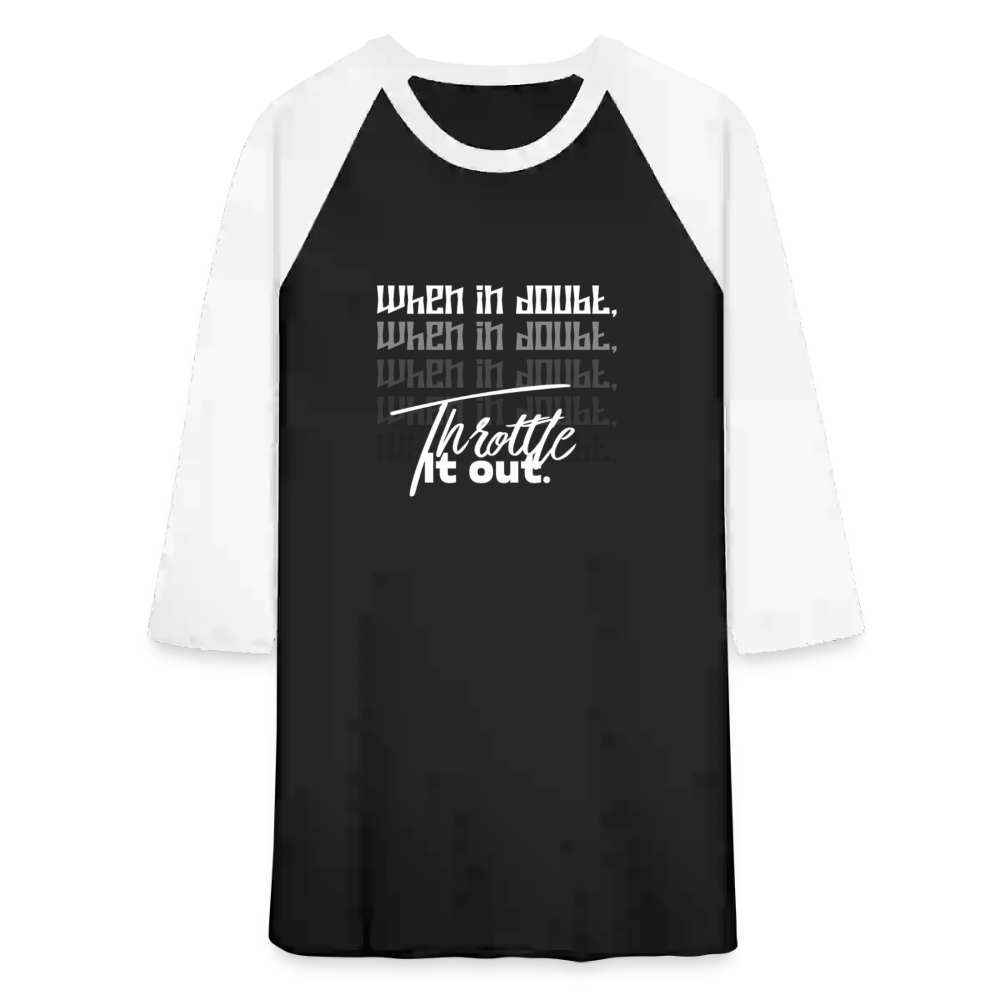 Baseball T-Shirt - black/white