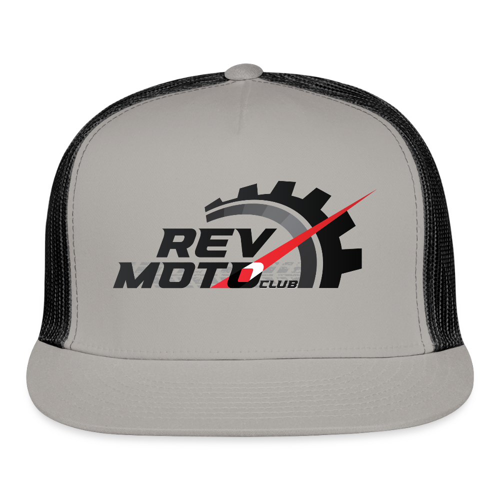 Trucker Hat - gray/black