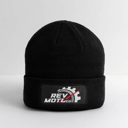 Patch Beanie - black