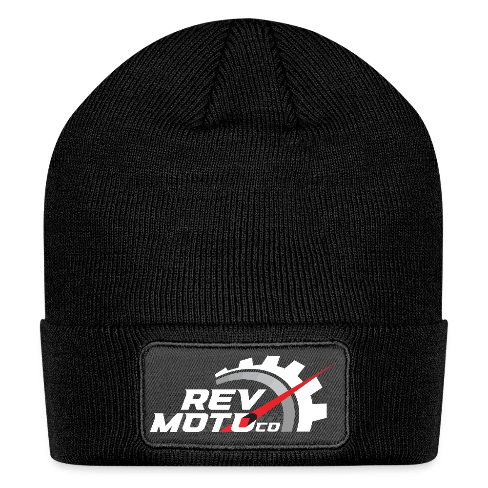 Patch Beanie - black