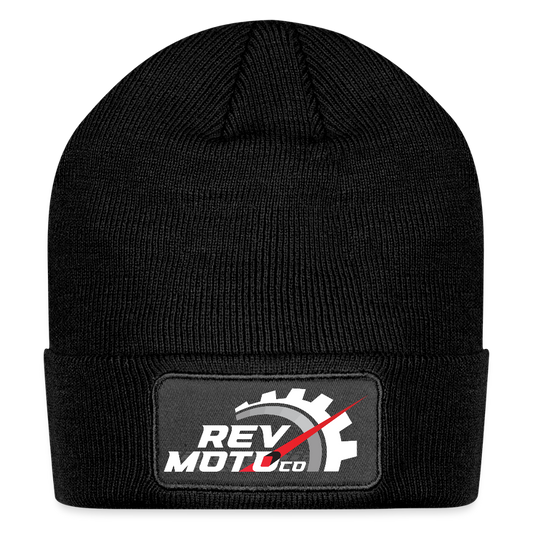 Patch Beanie - black