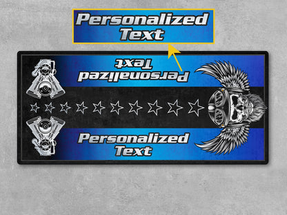 Motorcycle Mat for Motorcycle "The Sound of Power" - MM7304