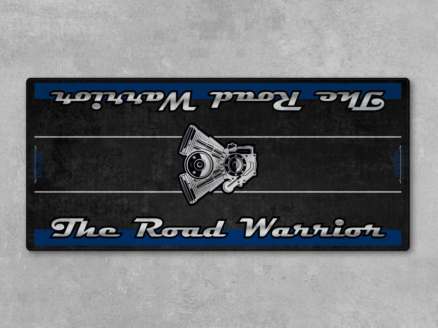 Motorcycle Mat for Touring Motorcycle "The Road Warrior" - MM7344