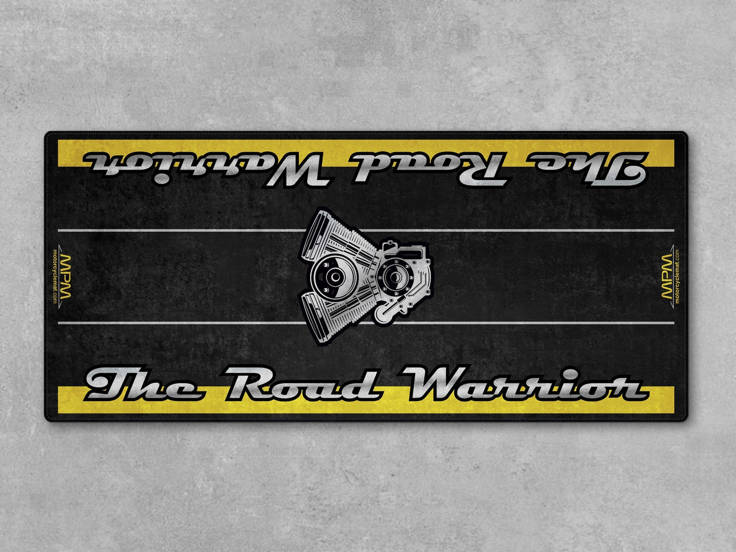 Motorcycle Mat for Touring Motorcycle "The Road Warrior" - MM7344