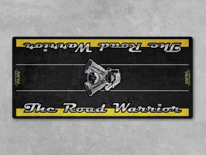 Motorcycle Mat for Touring Motorcycle "The Road Warrior" - MM7344