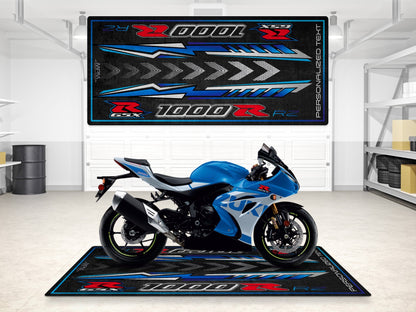 Designed Pit Mat for Suzuki GSX-R1000RZ Motorcycle - MM7354