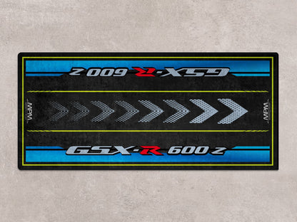Designed Pit Mat for Suzuki GSX-R600Z Motorcycle - MM7359