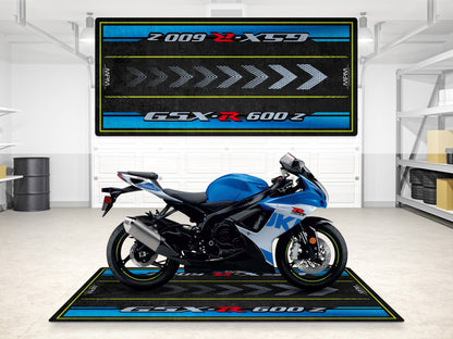 Designed Pit Mat for Suzuki GSX-R600Z Motorcycle - MM7359