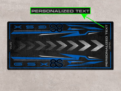Designed Pit Mat for Suzuki GSX-8S Motorcycle - MM7362