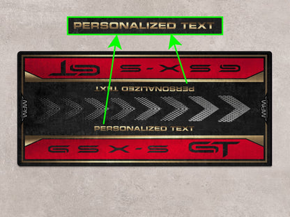 Designed Pit Mat for Suzuki GSX-S1000GT Motorcycle - MM7363