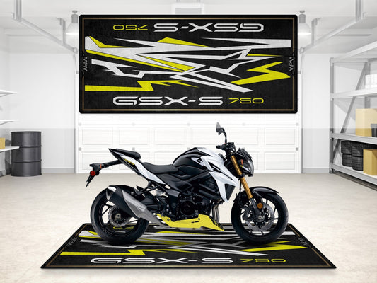 Designed Pit Mat for Suzuki GSX-S750Z Motorcycle - MM7365