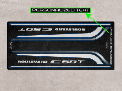 Designed Pit Mat for Suzuki C50T Motorcycle - MM7368