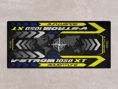 Designed Pit Mat for Suzuki V-STROM 1050XT Adventure Motorcycle - MM7376