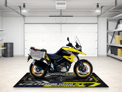 Designed Pit Mat for Suzuki V-STROM 1050XT Adventure Motorcycle - MM7376
