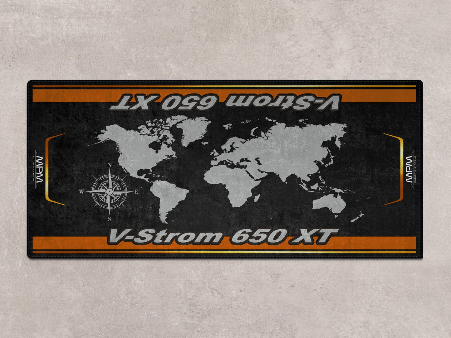 Designed Pit Mat for Suzuki V-STROM 650XT Motorcycle - MM7379