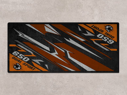Designed Pit Mat for Suzuki DR650S Motorcycle - MM7381