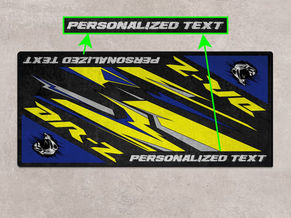 Designed Pit Mat for Suzuki DR-Z Motorcycle - MM7382