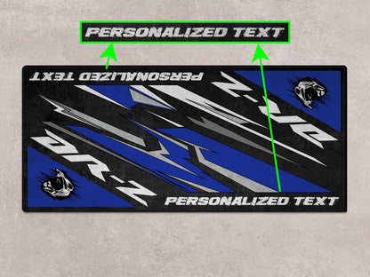 Designed Pit Mat for Suzuki DR-Z Motorcycle - MM7382