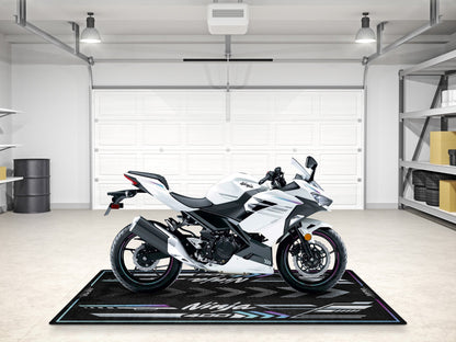 Designed Pit Mat for Kawasaki Ninja 400 Motorcycle - MM7386