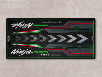 Designed Pit Mat for Kawasaki Ninja 650 KRT Edition Motorcycle - MM7389