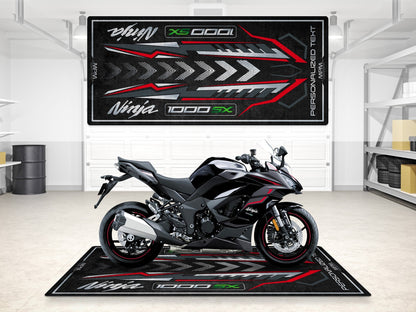 Designed Pit Mat for Kawasaki 1000SX Motorcycle - MM7390
