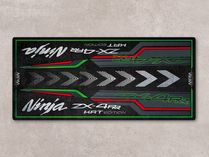 Designed Pit Mat for Kawasaki Ninja ZX-4RR KRT Edition Motorcycle - MM7393
