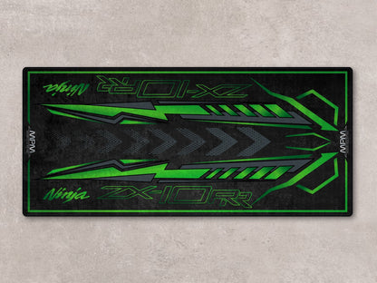 Designed Pit Mat for Kawasaki Ninja ZX-10RR 2024 Motorcycle - MM7401