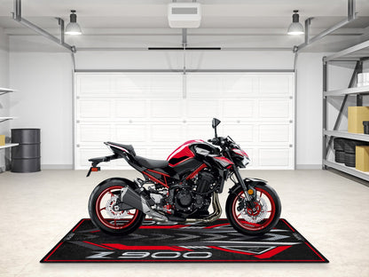 Designed Pit Mat for Kawasaki Z900 Motorcycle - MM7412