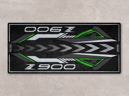 Designed Pit Mat for Kawasaki Z900 Motorcycle - MM7412