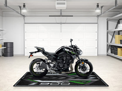 Designed Pit Mat for Kawasaki Z900 Motorcycle - MM7412