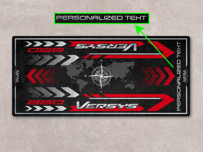 Designed Pit Mat for Kawasaki Versys 650 LT Motorcycle - MM7420