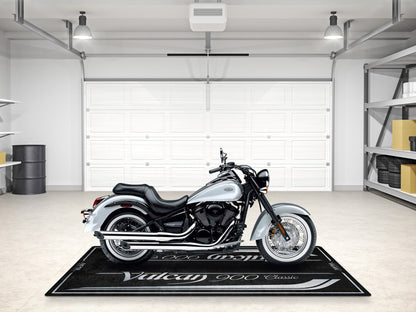 Designed Pit Mat for Kawasaki Vulcan 900 Classic Motorcycle - MM7426