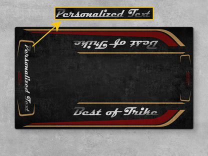 Motorcycle Mat for Trike Motorcycle "Best of Trike" - MM7433