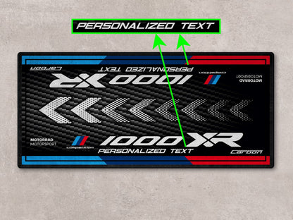 Designed Pit Mat for BMW M1000XR Motorcycle - MM7434