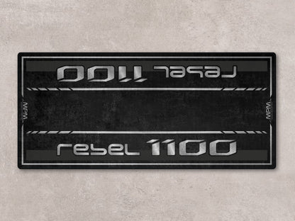 Designed Pit Mat for 2024 Honda Rebel 1100 Motorcycle - MM7438