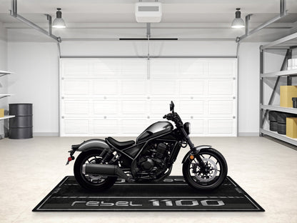 Designed Pit Mat for 2024 Honda Rebel 1100 Motorcycle - MM7438