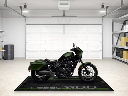 Designed Pit Mat for 2024 Honda Rebel 1100 Motorcycle - MM7438