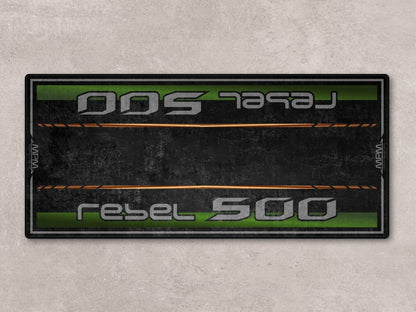 Designed Pit Mat for Honda Rebel 500 Motorcycle - MM7439