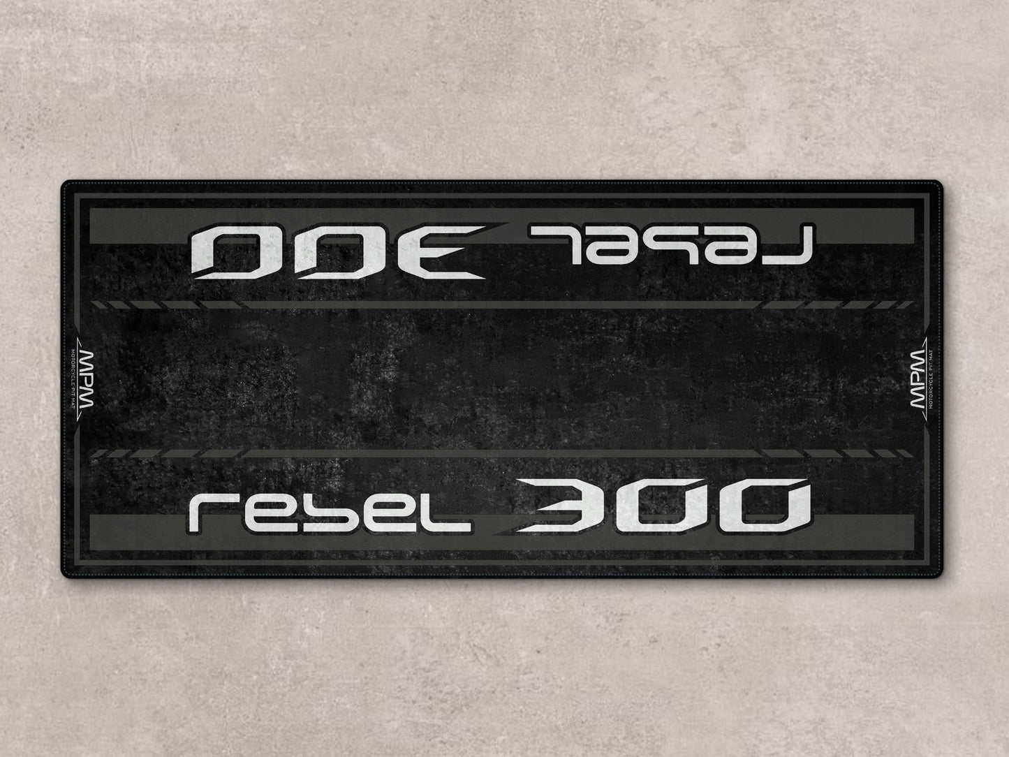 Designed Pit Mat for Honda Rebel 300 Motorcycle - MM7440